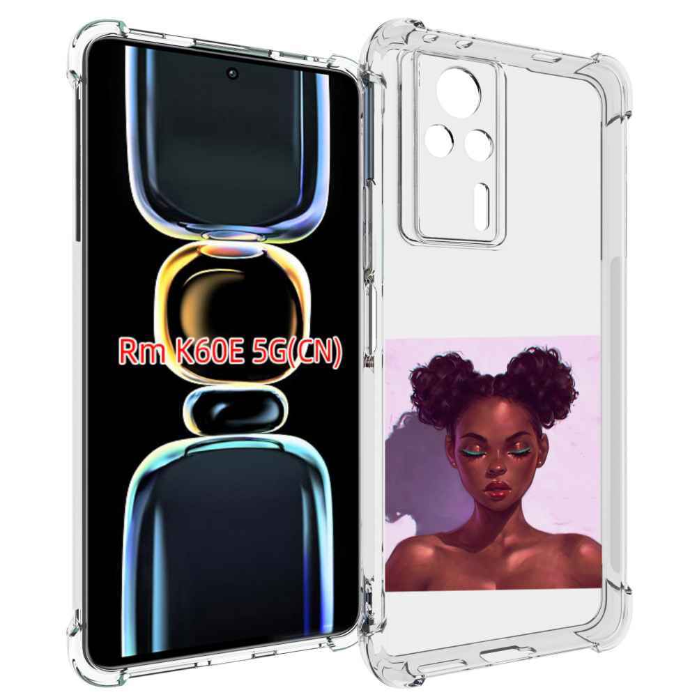 

Чехол MyPads зеленые-стрелки женский для Xiaomi Redmi K60E, Tocco