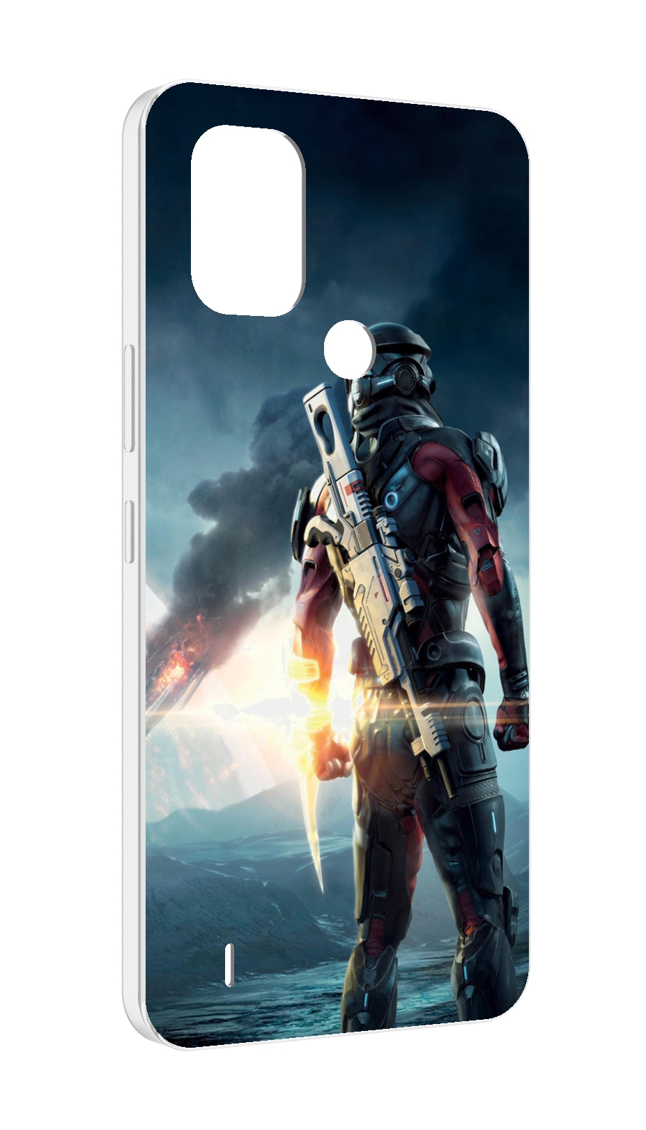 

Чехол MyPads Mass Effect Andromeda Ryder для Nokia C31, Прозрачный, Tocco