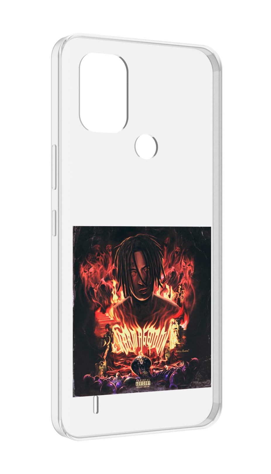 

Чехол MyPads Karmageddon Kizaru для Nokia C31, Прозрачный, Tocco