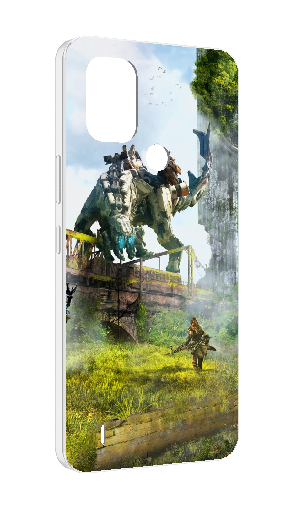 

Чехол MyPads Horizon Zero Dawn для Nokia C31, Прозрачный, Tocco