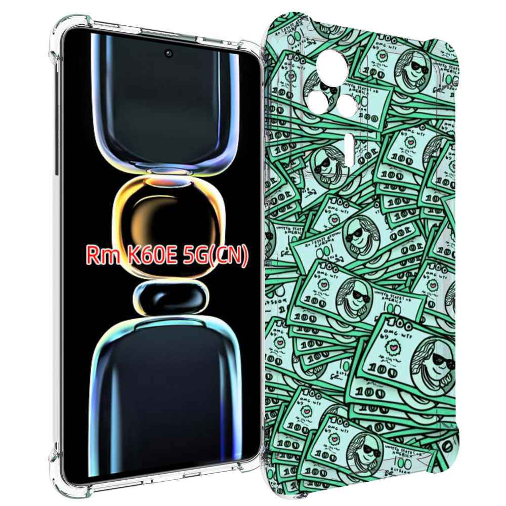 

Чехол MyPads доллары картинка для Xiaomi Redmi K60E, Tocco