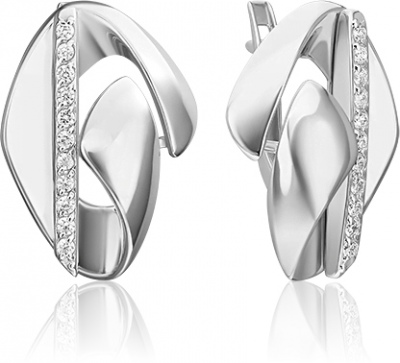

Серьги из серебра с фианитом PLATINA jewelry 02-5073-00-401-0200, 02-5073-00-401-0200