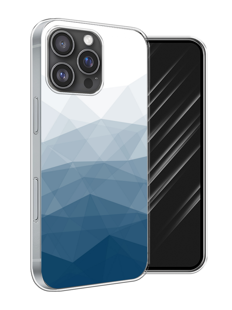 

Чехол Awog на Apple iPhone 16 Pro Max "Абстракция небо", Синий;голубой;белый, 16350-1