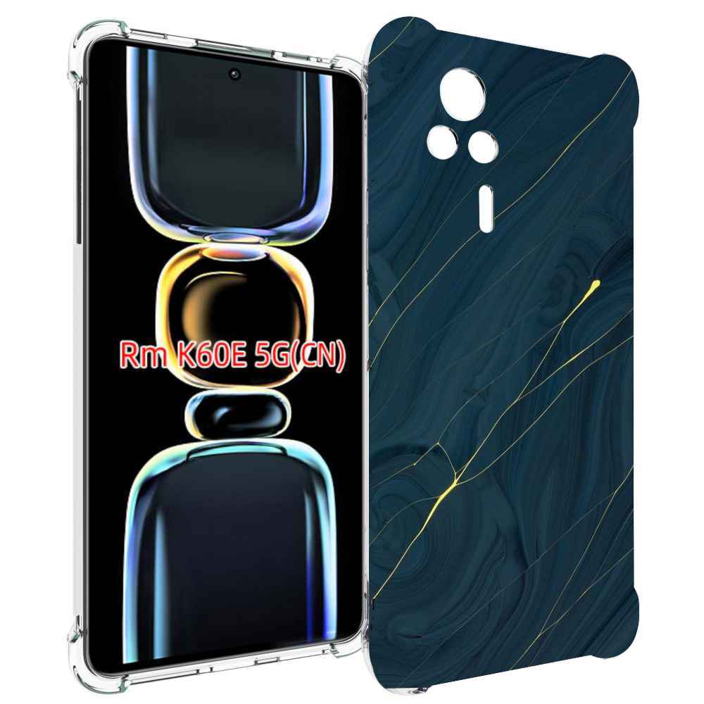 

Чехол MyPads дерево с золотыми трещинами для Xiaomi Redmi K60E, Tocco