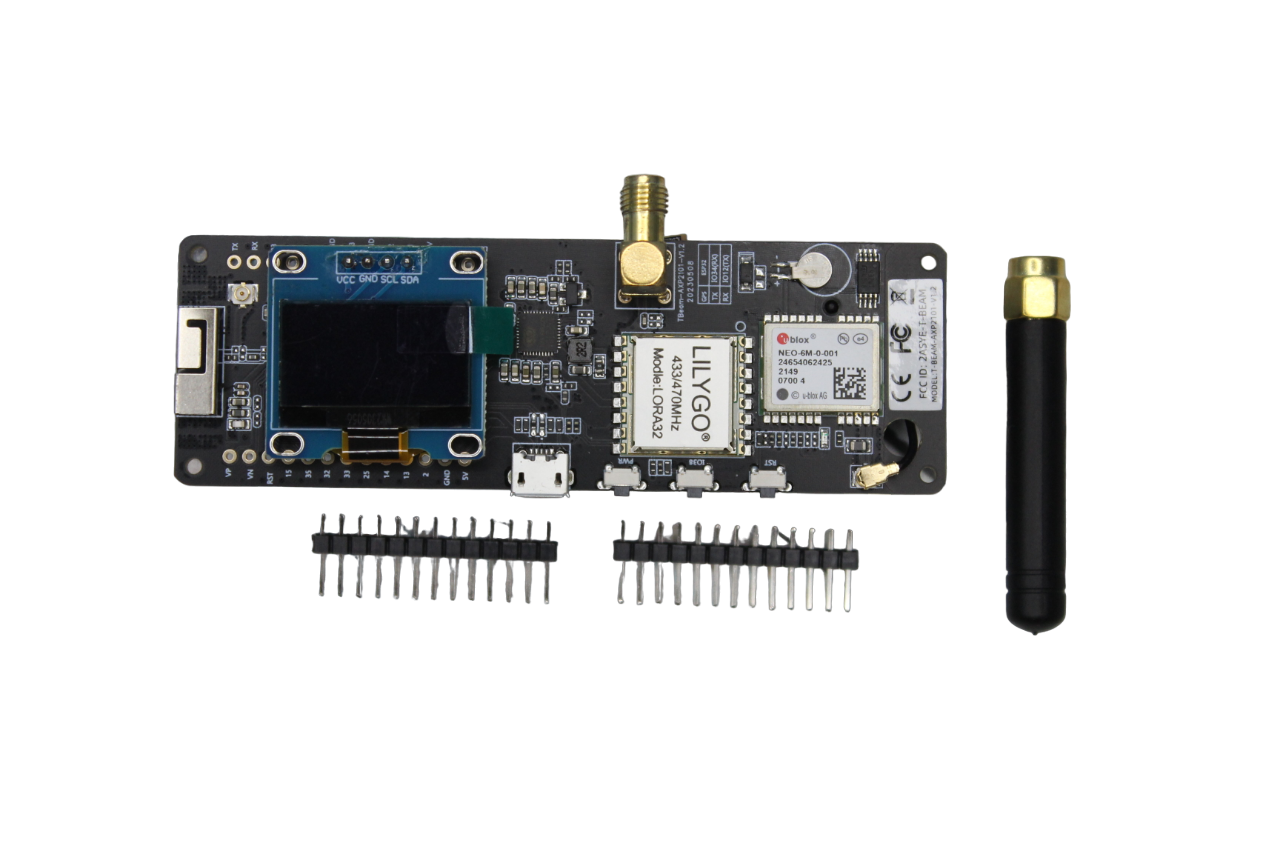 

Плата разработки LILYGO LoRa32 433 МГц с OLED-дисплеем (AXP2101)