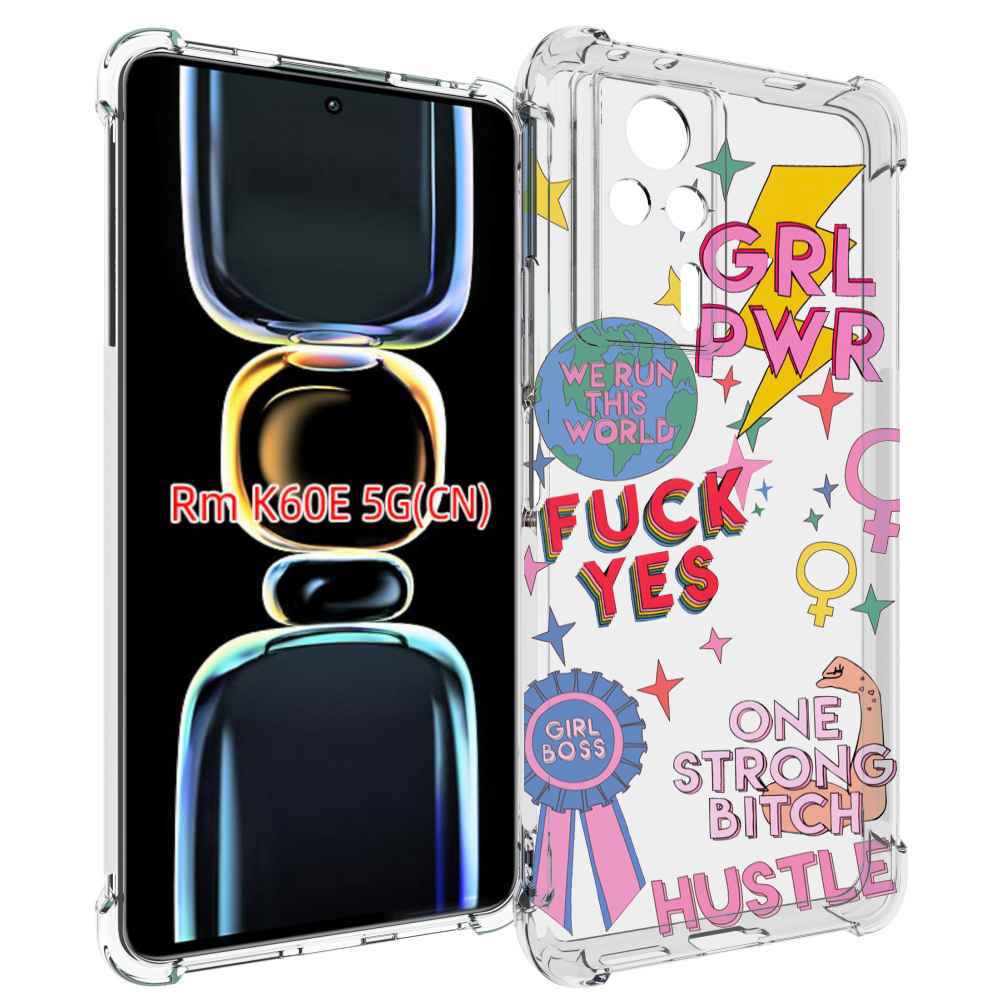 

Чехол MyPads девушки-боссы женский для Xiaomi Redmi K60E, Tocco
