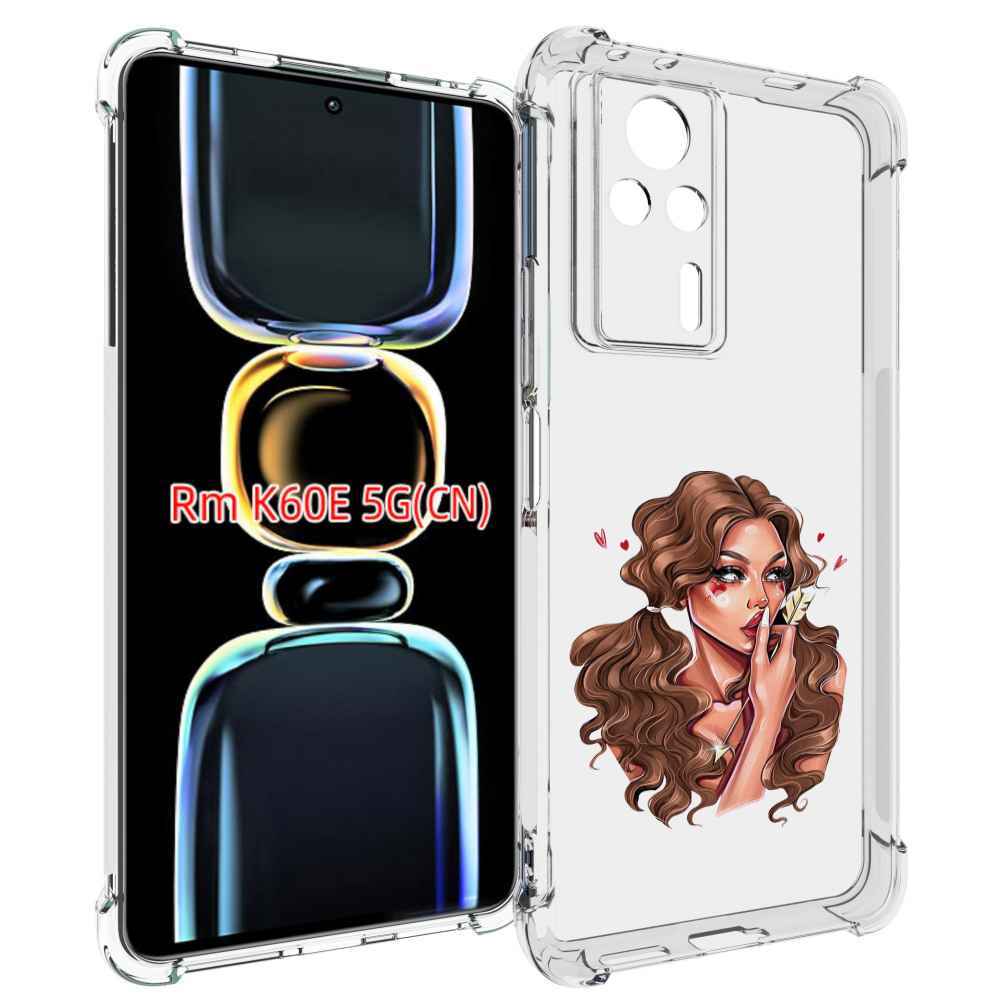 

Чехол MyPads девушка-со-стрелой женский для Xiaomi Redmi K60E, Tocco