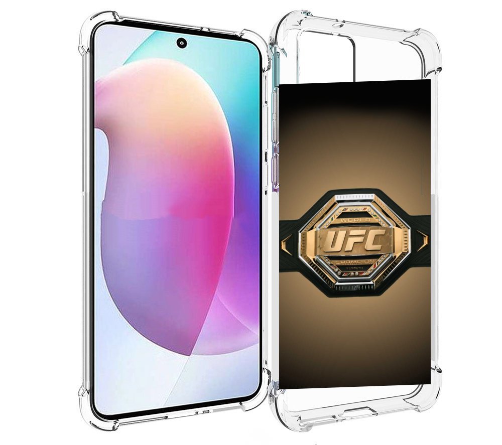 

Чехол MyPads UFC единоборства мужской для Motorola Edge 30 Neo, Прозрачный, Tocco
