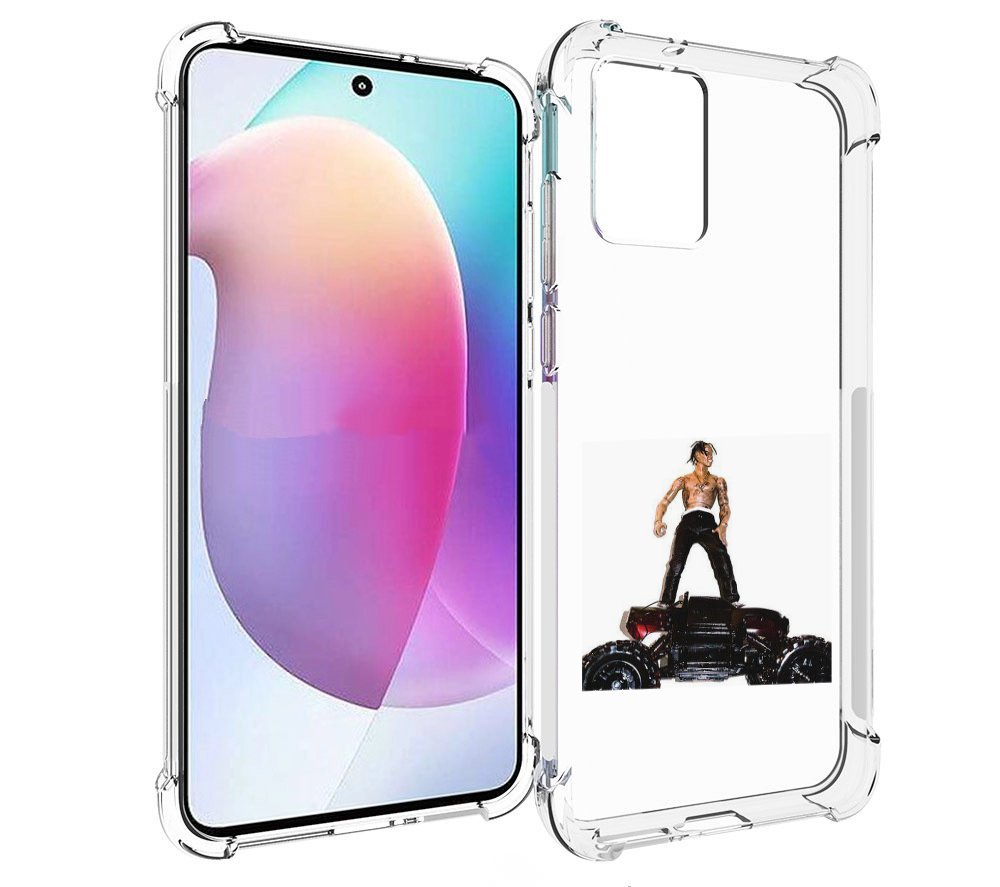 

Чехол MyPads Travis Scott - Rodeo для Motorola Edge 30 Neo, Прозрачный, Tocco