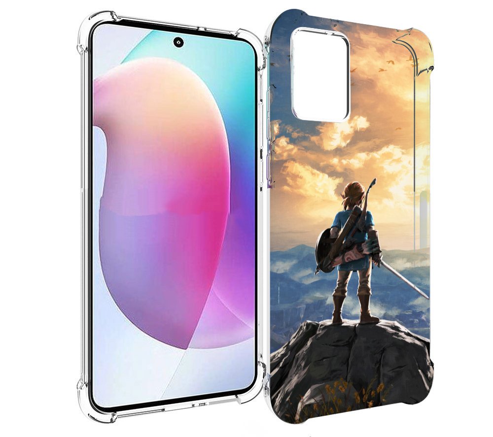 

Чехол MyPads The Legend of Zelda для Motorola Edge 30 Neo, Прозрачный, Tocco