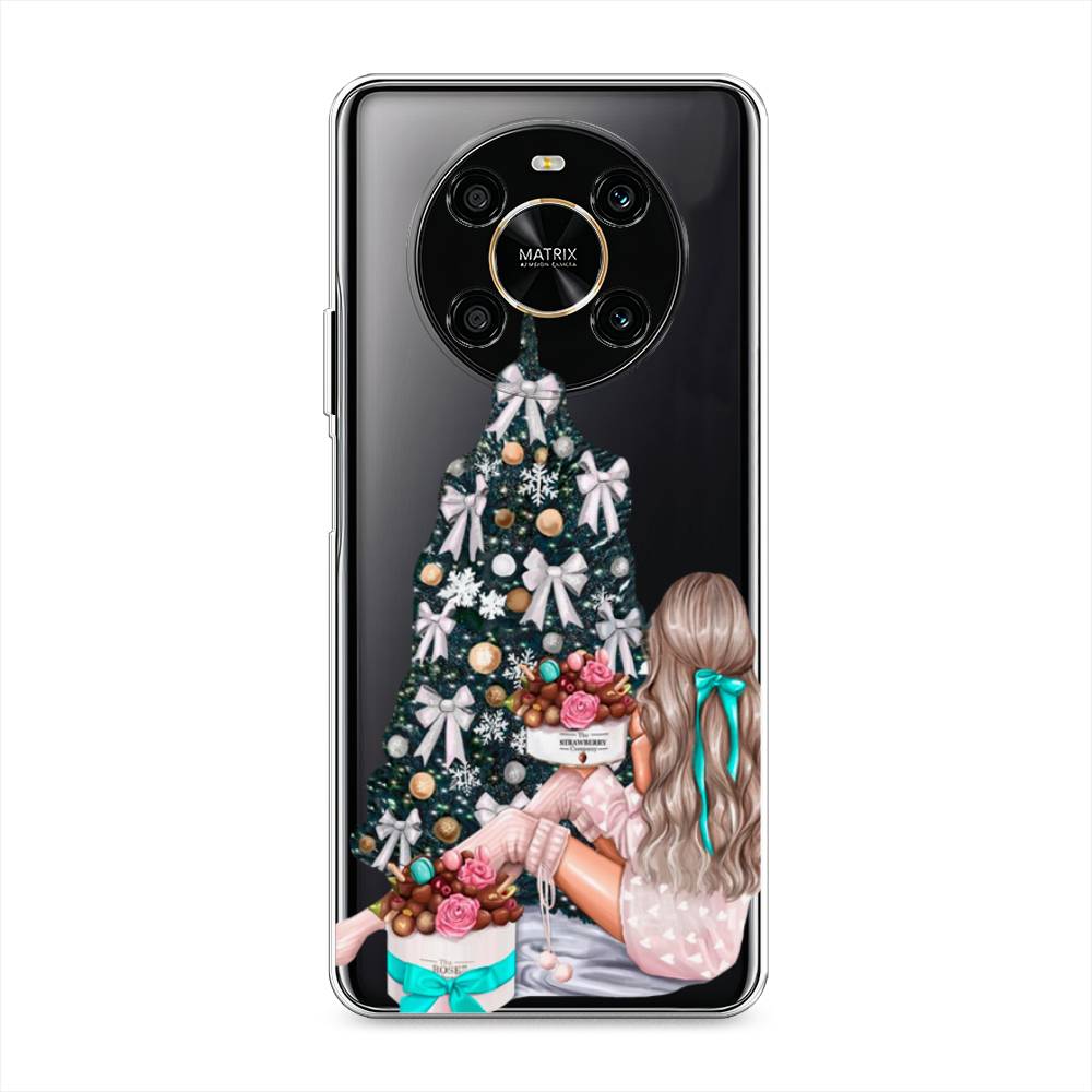 

Чехол на Honor X9 4G "New Year", Зеленый;бежевый;голубой, 6108150-5