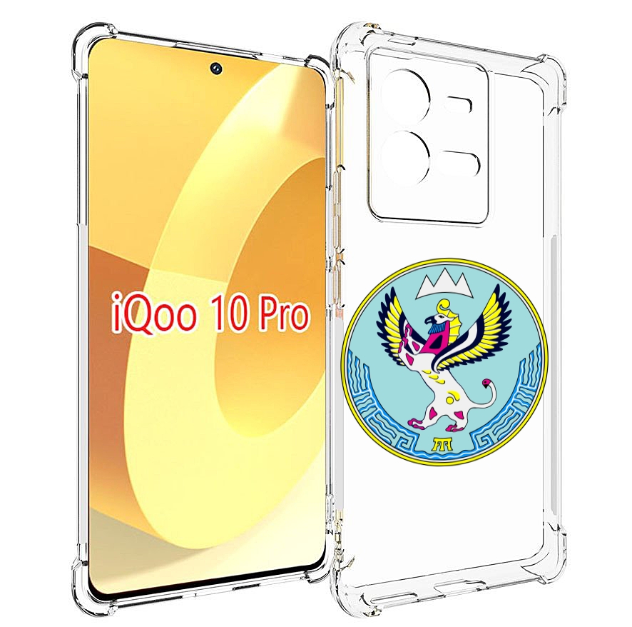 

Чехол MyPads герб-алтаи-горно-алтаиск для Vivo iQOO 10 Pro, Прозрачный, Tocco