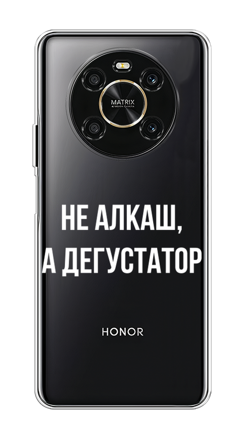 

Чехол на Honor X9 4G "Дегустатор", Белый;бежевый, 6108150-6