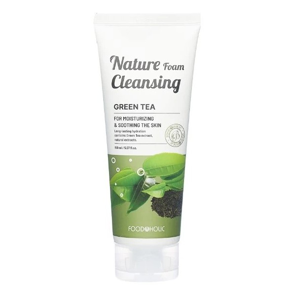 Купить Пенка для лица FDH Nature FOODAHOLIC Nature Foam Cleansing Green Tea (150ml)