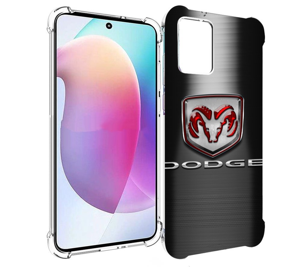 

Чехол MyPads dodge додж 1 мужской для Motorola Edge 30 Neo, Прозрачный, Tocco