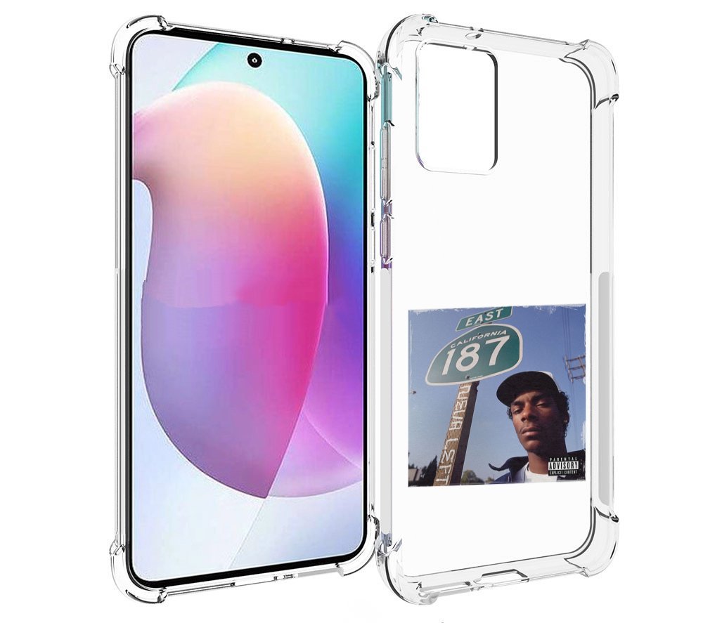 

Чехол MyPads Snoop Dogg NEVA LEFT для Motorola Edge 30 Neo, Прозрачный, Tocco
