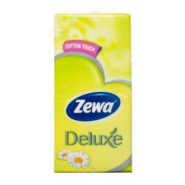 Платочки Zewa Deluxe Aroma Ромашка 10 х 24 шт