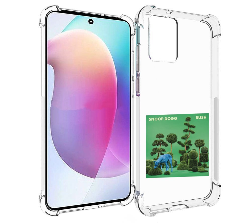 

Чехол MyPads Snoop Dogg BUSH для Motorola Edge 30 Neo, Прозрачный, Tocco