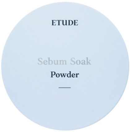 Рассыпчатая пудра Etude Sebum Soak Powder для жирной кожи
