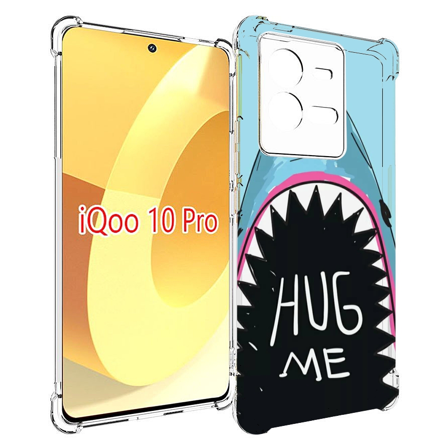 

Чехол MyPads внутри меня для Vivo iQOO 10 Pro, Прозрачный, Tocco