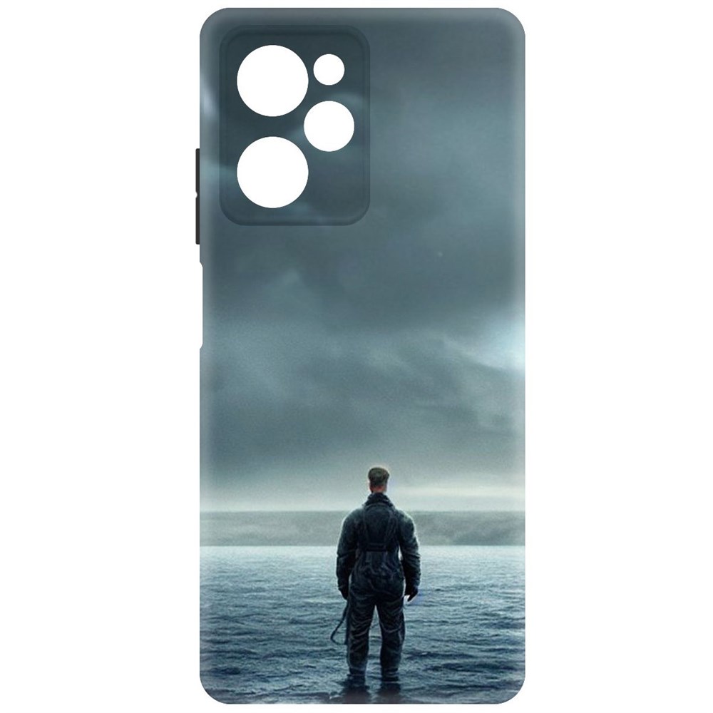 

Чехол-накладка Софт Наблюдатель для Poco X5 Pro, Черный