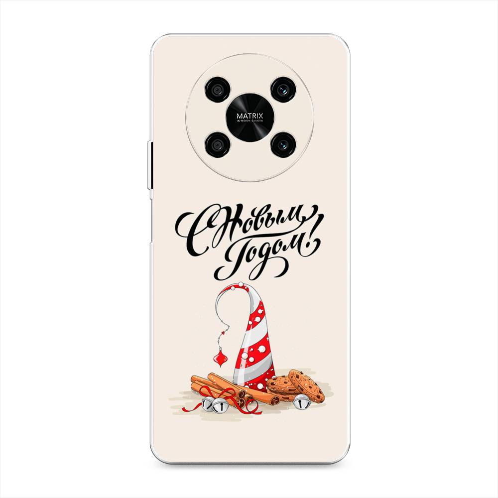 

Чехол на Honor X9 4G "Подарки на Новый Год", Бежевый;красный;черный, 6108150-5