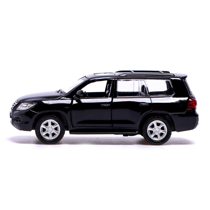 Машина металлическая LEXUS LX570, 1:43, инерция, открываются двери, цвет чёрный