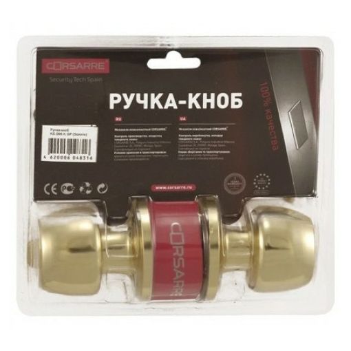 

Ручка-кноб Corsarre KS072WCWS, Золотой