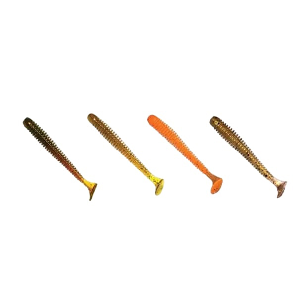 

Силиконовая приманка CF Vibro Worm 2 3-50-М43-6 5см. 8шт., Разноцветный, Vibro Worm