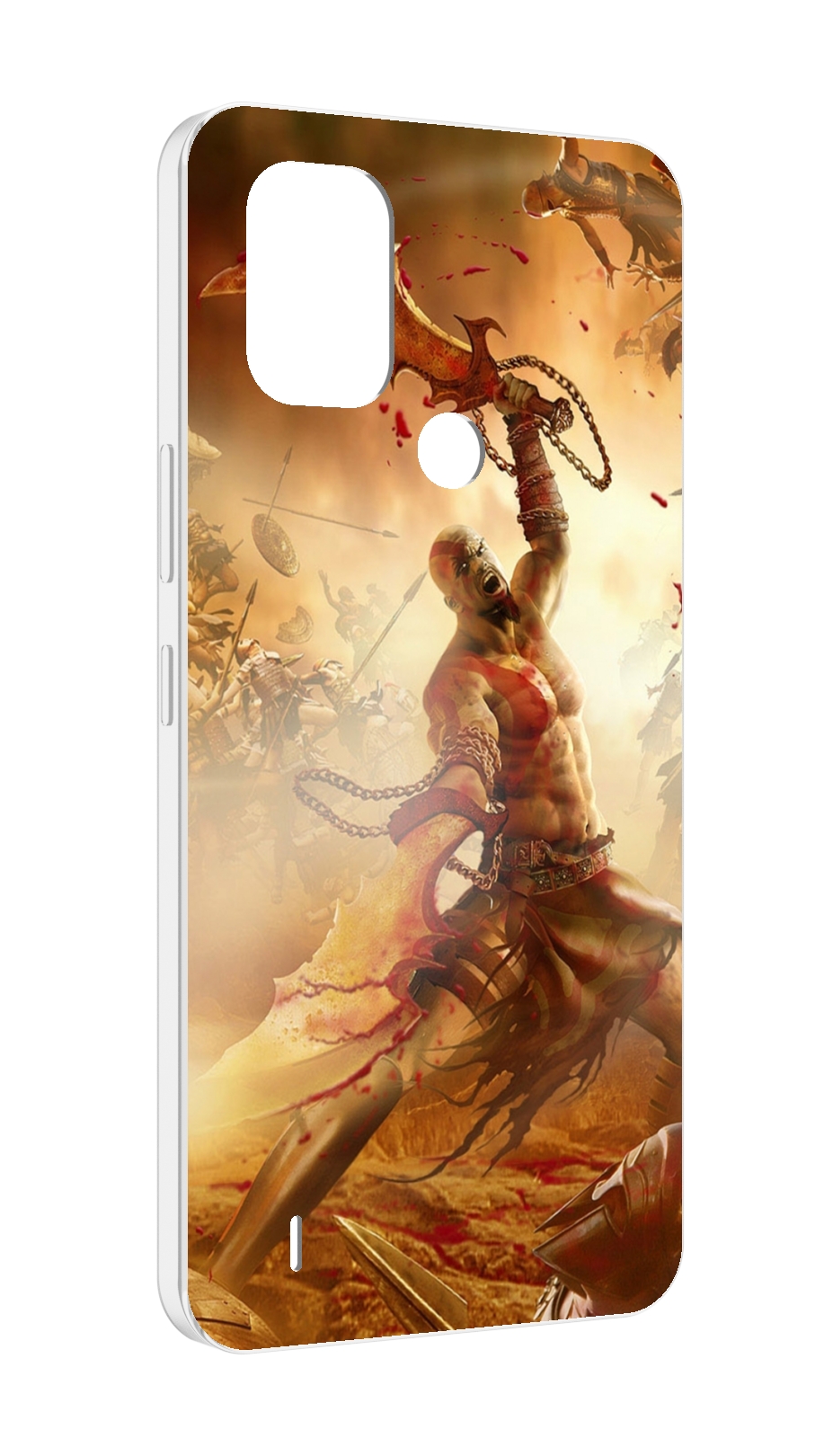 

Чехол MyPads God Of War III для Nokia C31, Прозрачный, Tocco