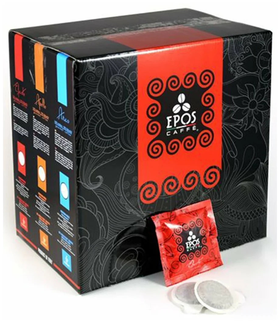 

Кофе в чалдах EPOS CAFFE Efesto натуральный жареный, 150 шт, 80031