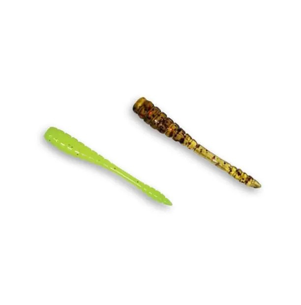 

Силиконовая приманка CF Tipsy 1,2" 69-30-6/68-6 3см. 16шт., Желтый;коричневый;зеленый, Tipsy