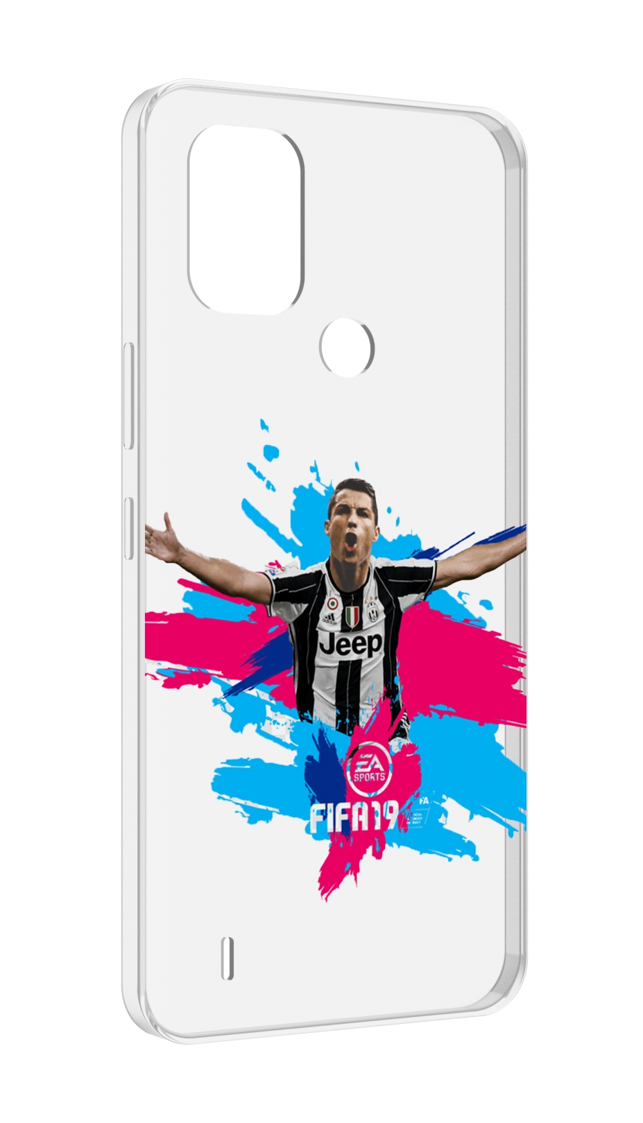 

Чехол MyPads Fifa-2019-2020-2021-2022 мужской для Nokia C31, Прозрачный, Tocco