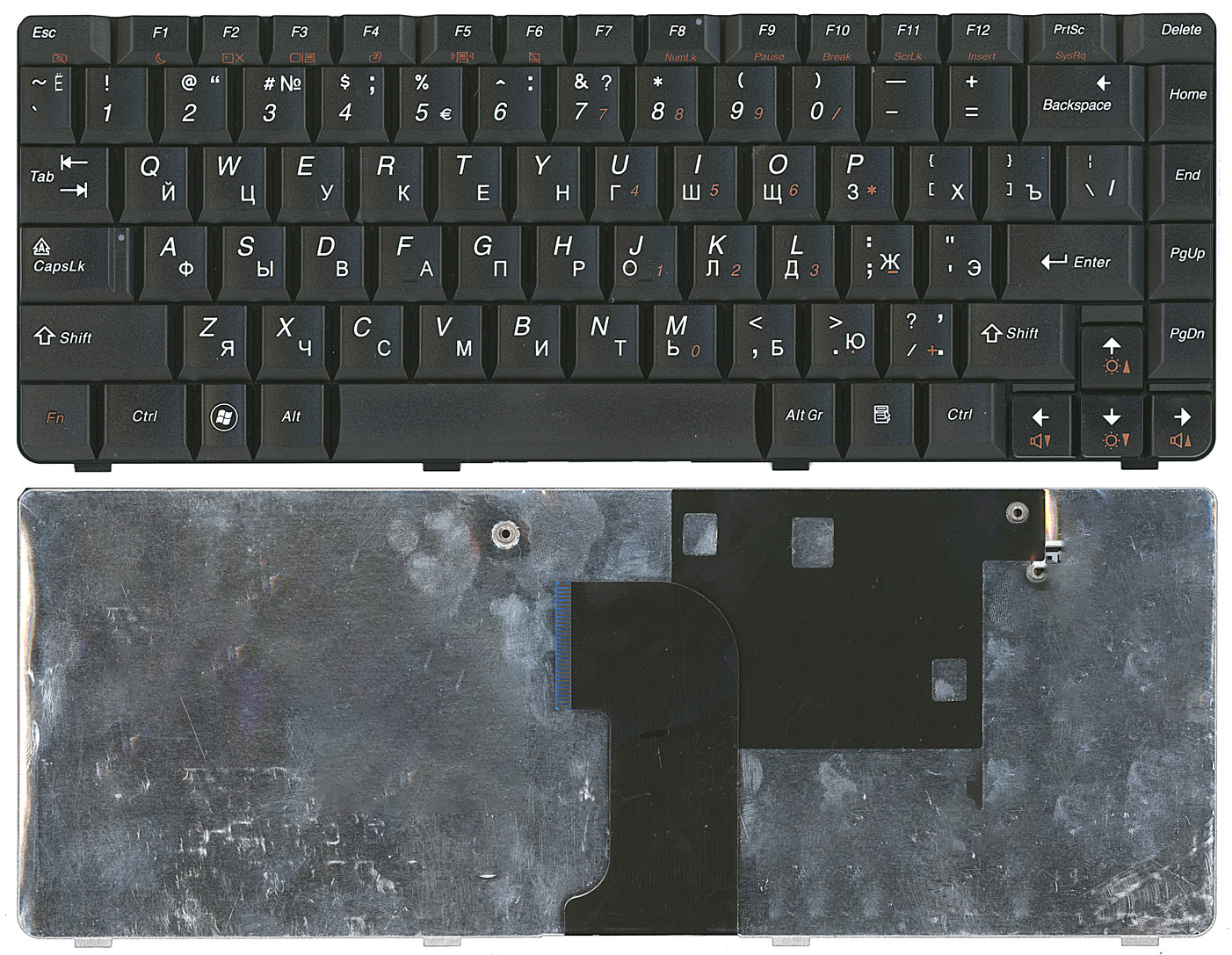 

Клавиатура для ноутбука Lenovo IdeaPad U450 E45 черная