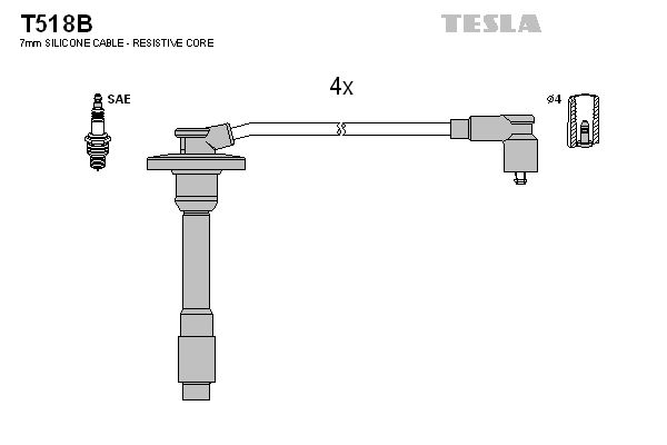 

Провода В В TESLA t518b