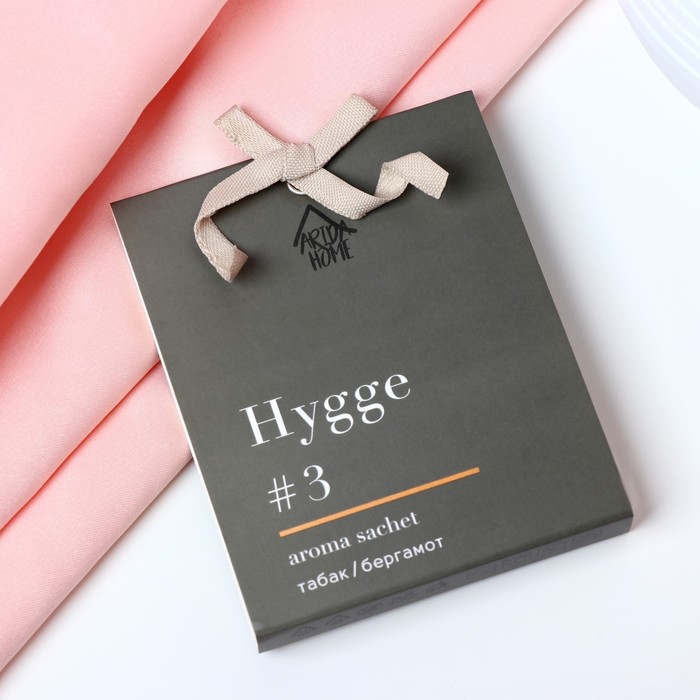 

Аромасаше "Hygge", 8х10 см, табак и бергамот