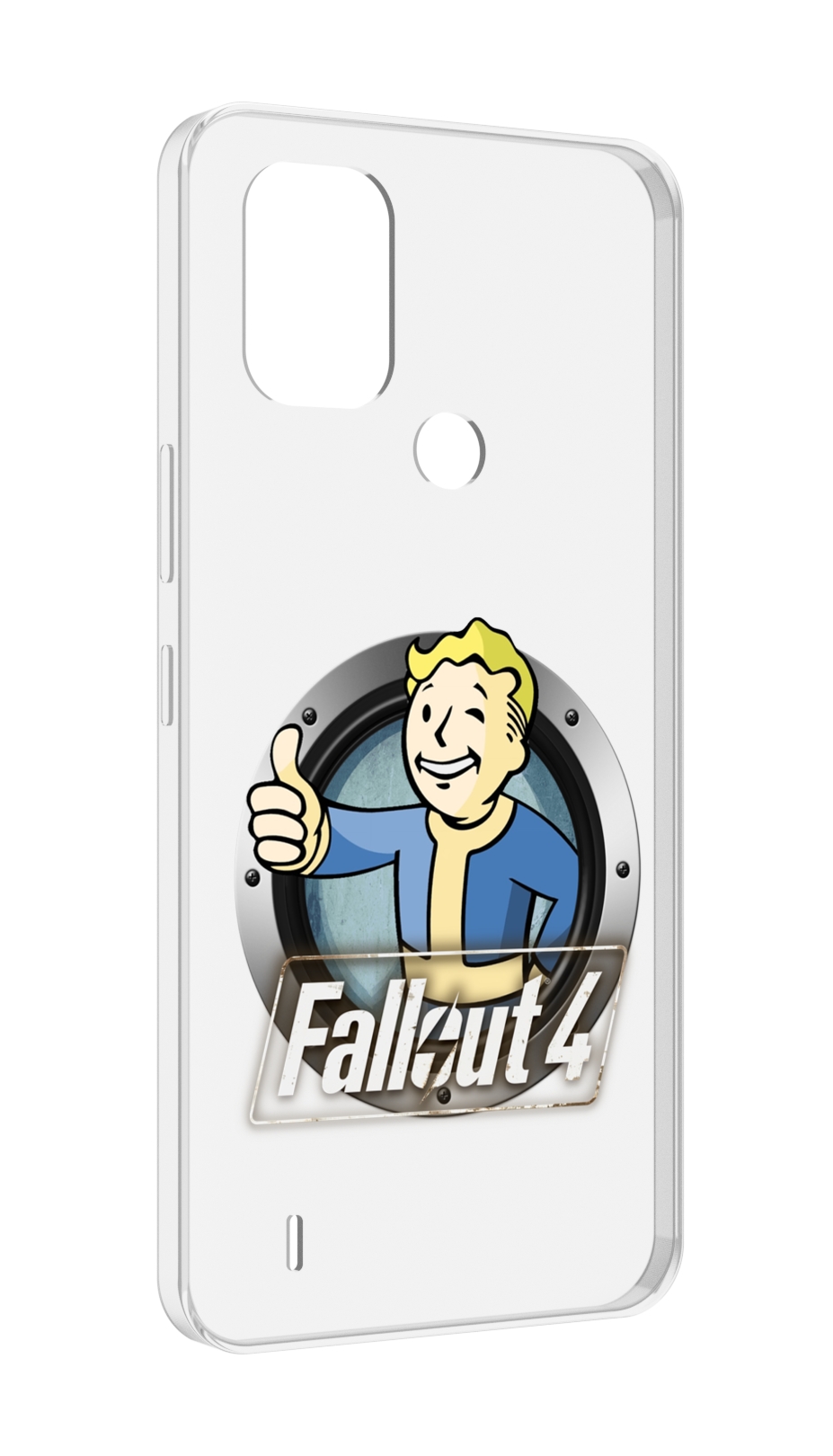 

Чехол MyPads Fallout-4 для Nokia C31, Прозрачный, Tocco