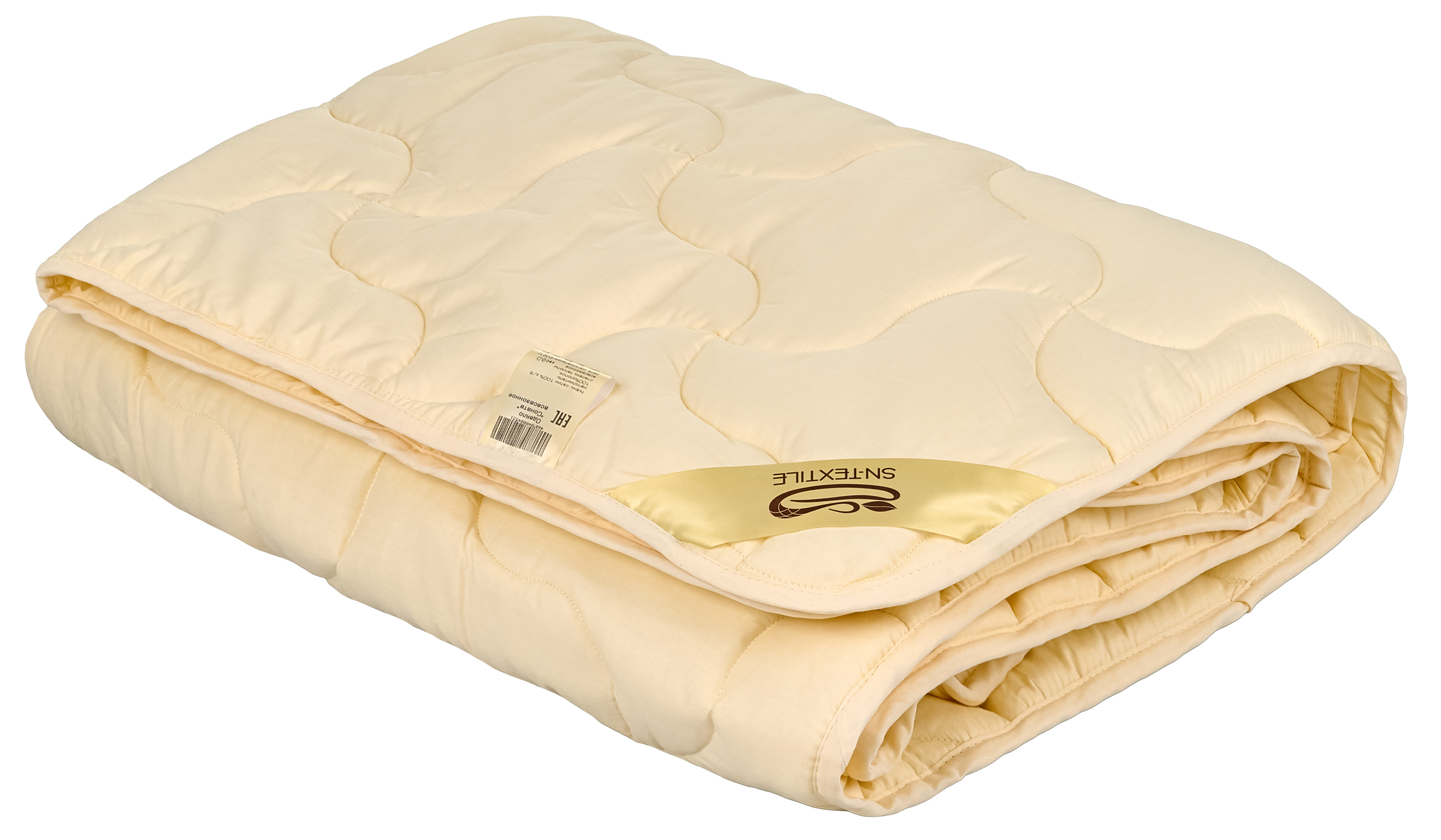 Одеяло Sn-Textile Соната из хлопкового волокна, евро, всесезонное, 200х220