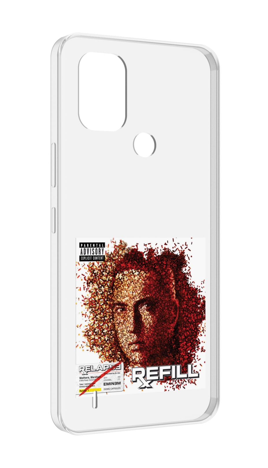 

Чехол MyPads Eminem RELAPSE, REFILL для Nokia C31, Прозрачный, Tocco