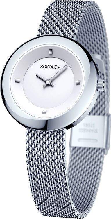 

Наручные часы женские Sokolov 308.71.00.000.01.01.2, 308.71.00.000.01.01.2