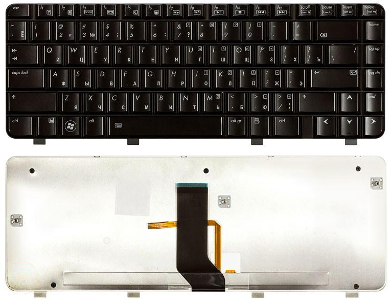 

Клавиатура для ноутбука HP Pavilion DV3-2000 DV3-2100 черная с подсветкой