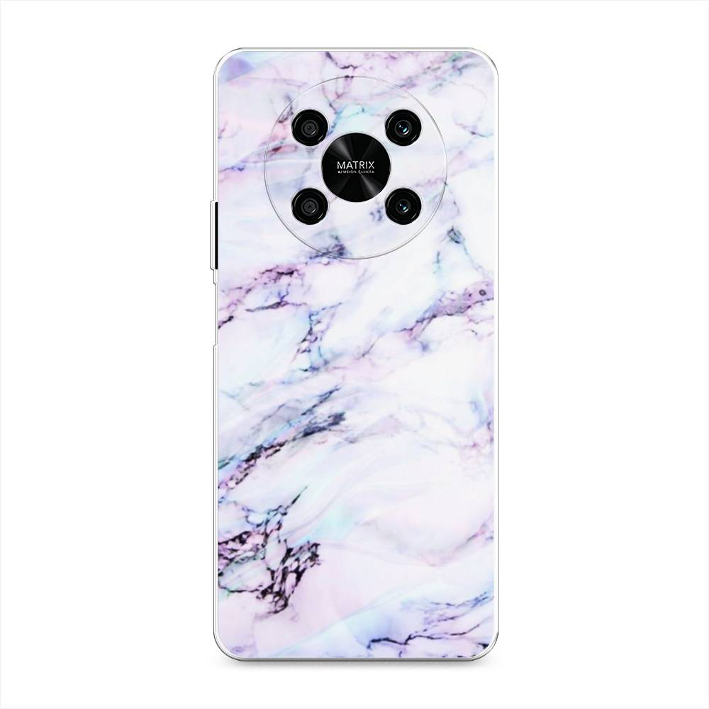 

Чехол на Honor X9 4G "Радужный мрамор", Серый;фиолетовый, 6108150-3