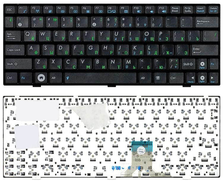 

Клавиатура для ноутбука Asus Eee PC 1000 1000H 1000HD 1004DN 1000HE черная