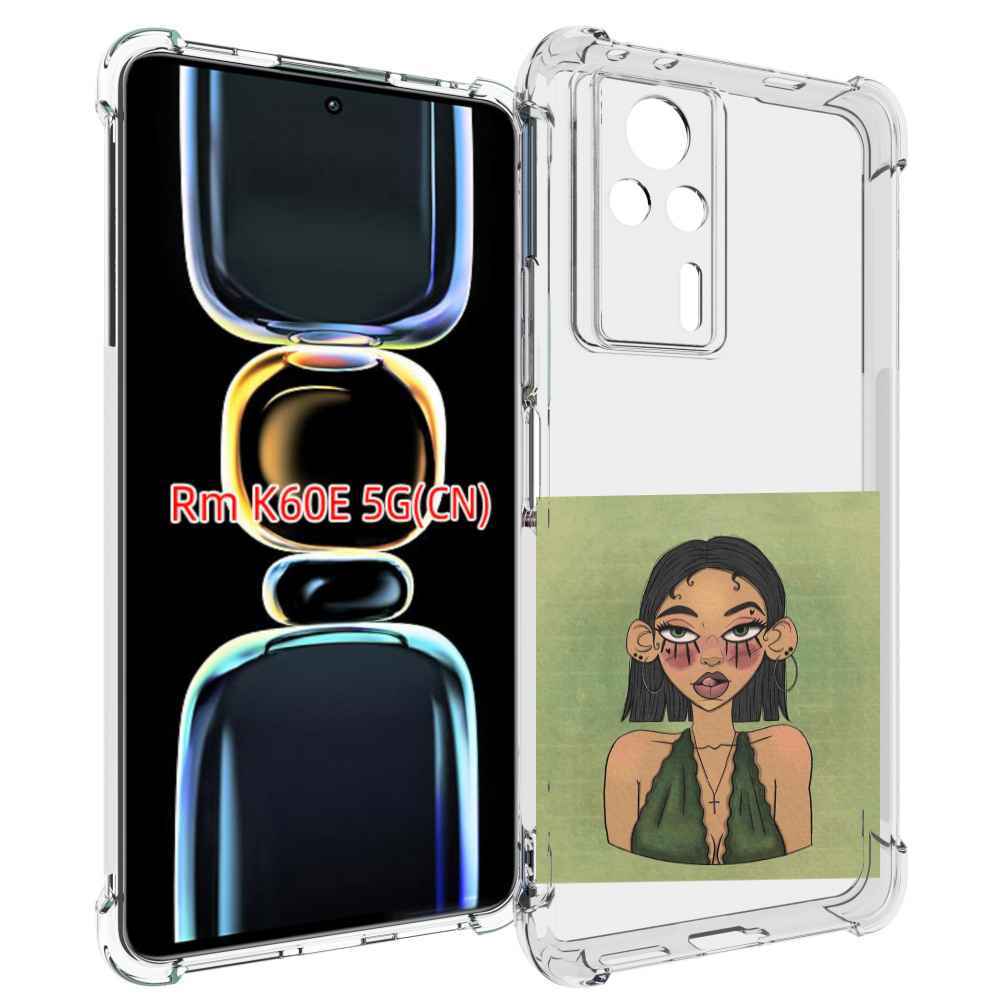 

Чехол MyPads девушка-с-каре-и-тату для Xiaomi Redmi K60E, Tocco