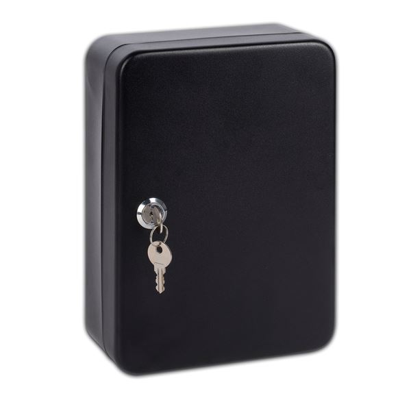 Ключница настенная SAFEBURG KEY-48 Black для хранения 48 шт. ключей