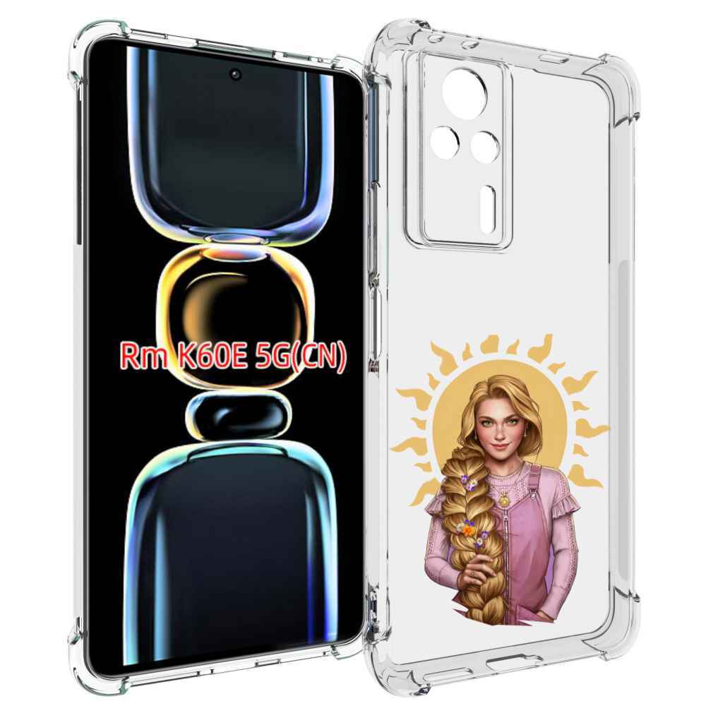 

Чехол MyPads девушка-с-большой-косой для Xiaomi Redmi K60E, Tocco
