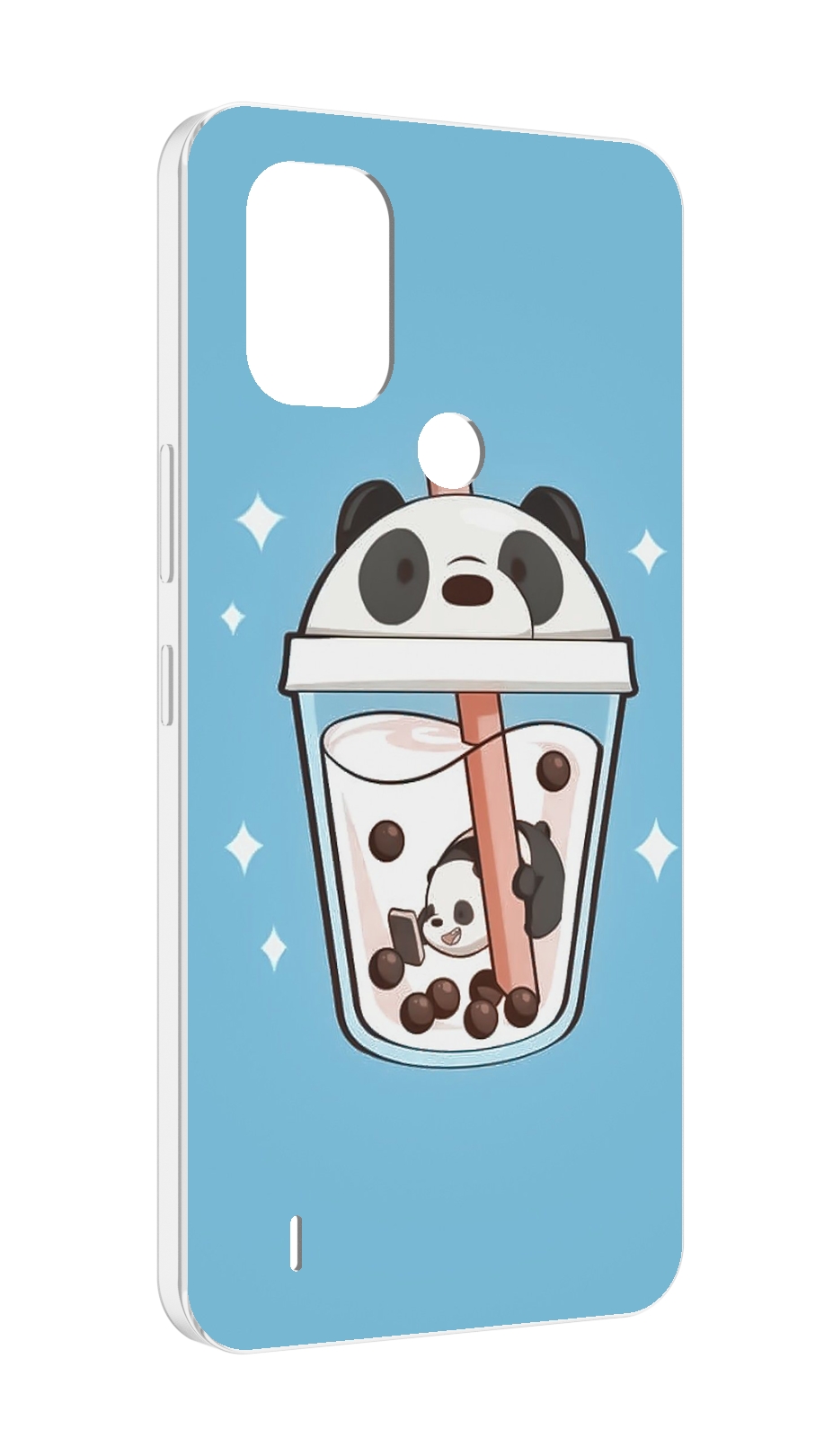

Чехол MyPads Bubble tea для Nokia C31, Прозрачный, Tocco