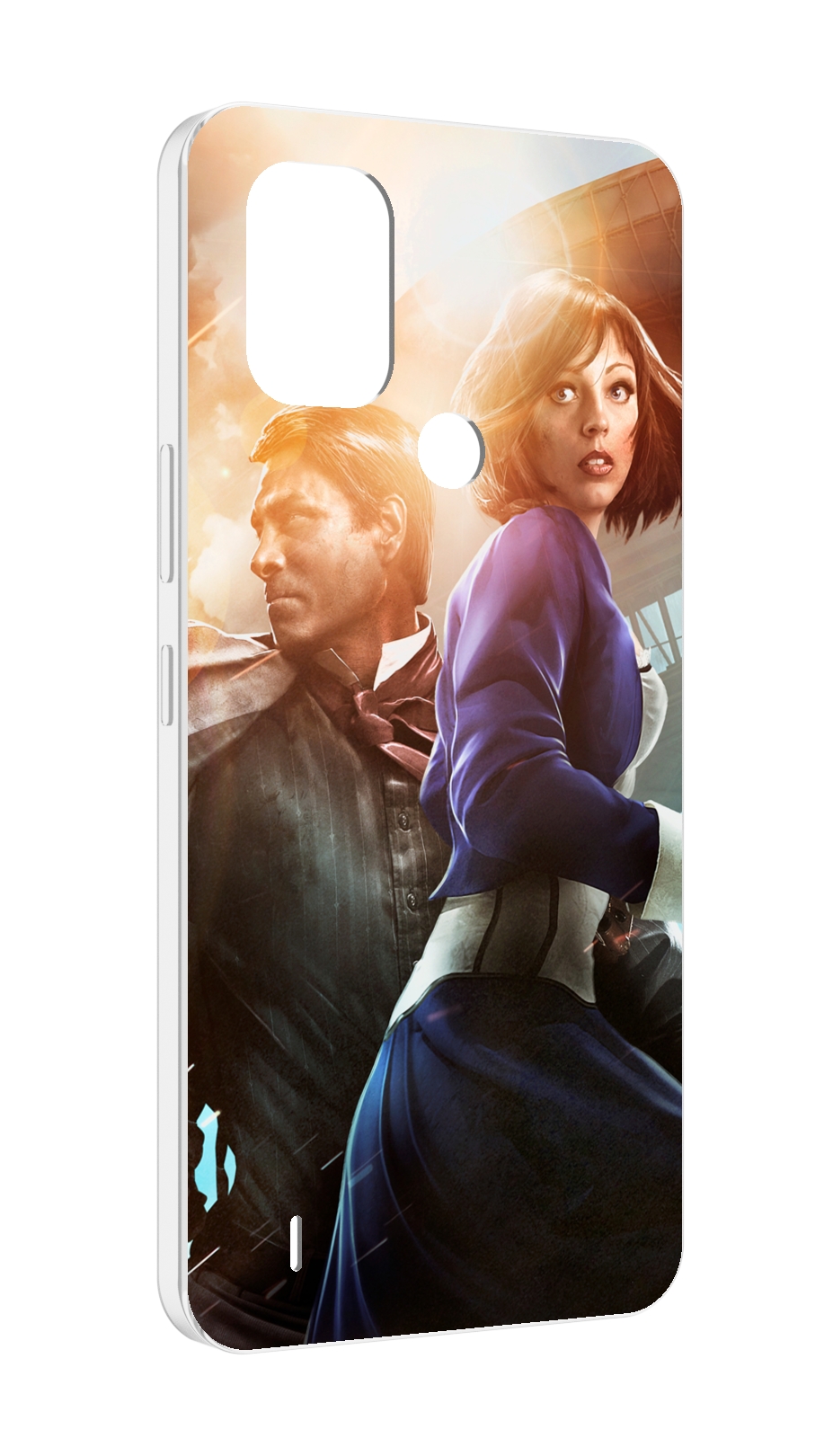 

Чехол MyPads Bioshock Infinite для Nokia C31, Прозрачный, Tocco