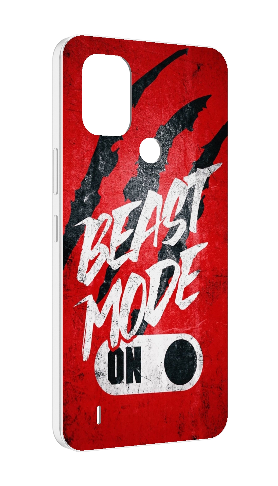 

Чехол MyPads BEAST inside You для Nokia C31, Прозрачный, Tocco