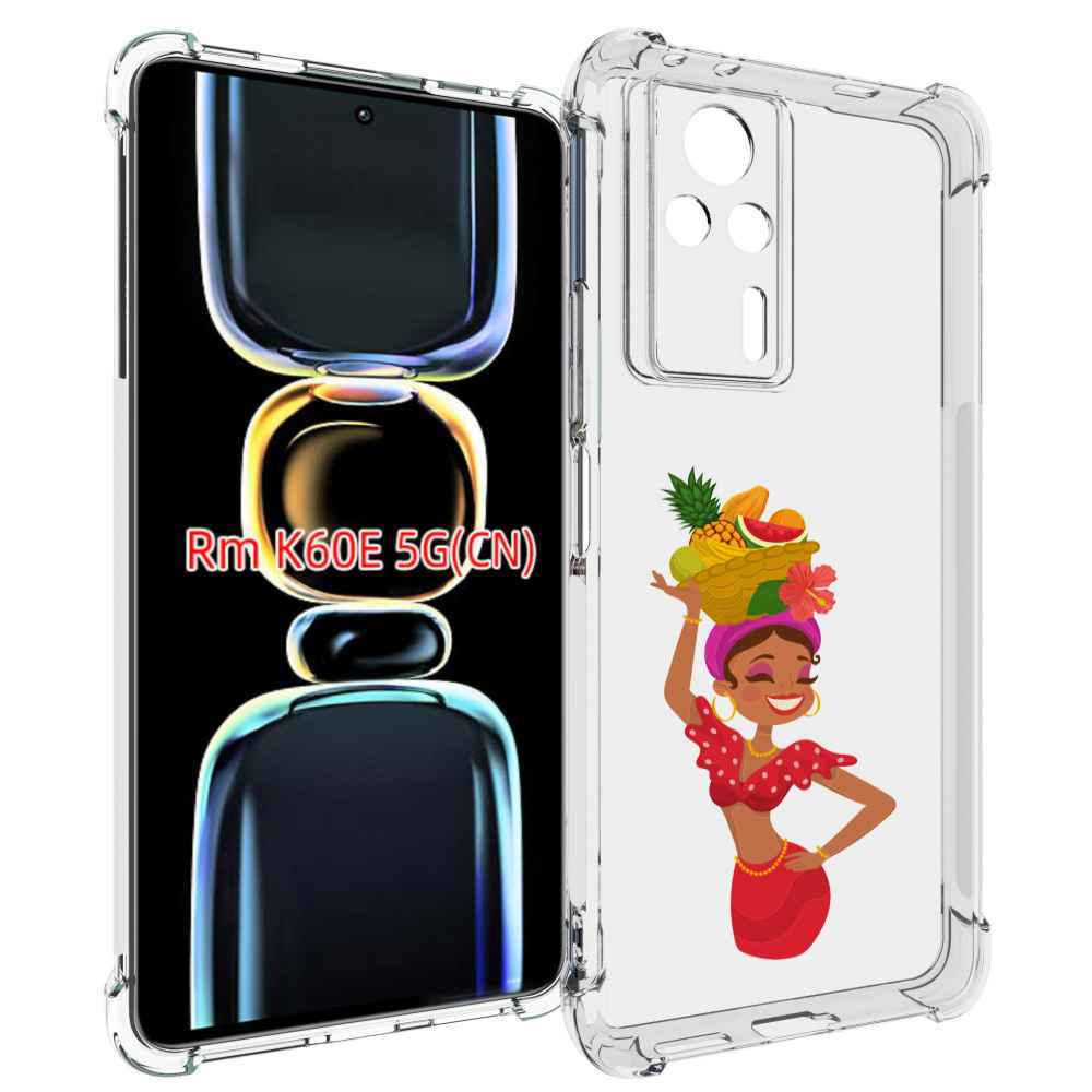 

Чехол MyPads девушка-мулатка для Xiaomi Redmi K60E, Tocco